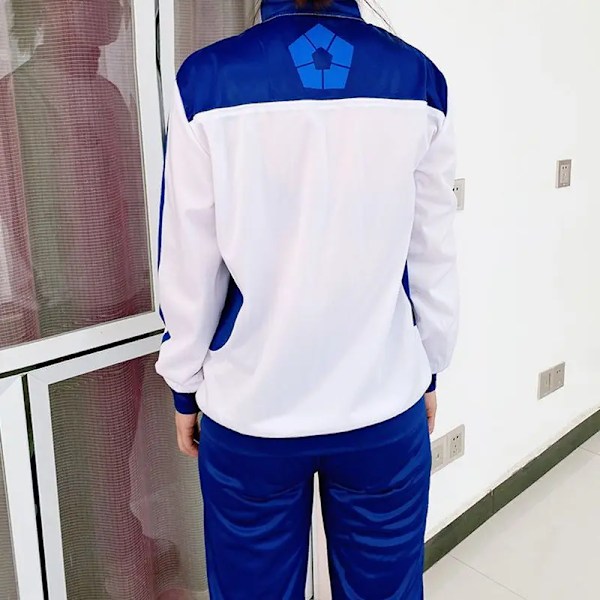 Blue Lock Anime Cosplay Kostyme Reo Nagi Bachira Isagi Chigiri Sportswear med full glidelås Treningsdress Genser Hoodie Daglig Bruk bare bukser only pants XL