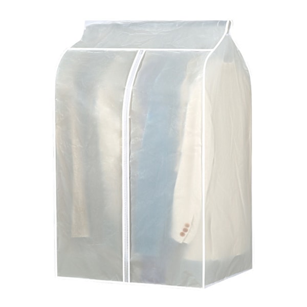 Large cover Transparent Easy to install Hanging clothes Storage bag Cover with hook and loop