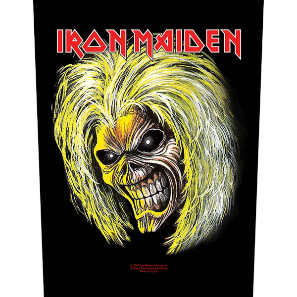 Iron Maiden Killers Patch One Size Svart/Röd/Gul Svart/Röd/Gul Black/Red/Yellow One Size