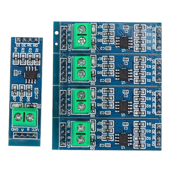 5 Max485-modul/rs485-modul/ttl til -485-modul konverterkort for 5v