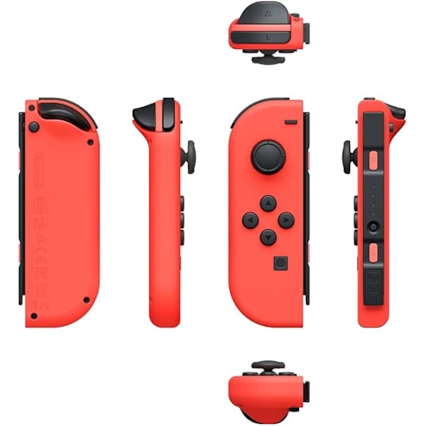 Nintendo Joy-Con (L/H) - Neonrød/Neonblå F&Q Neon Red/Neon Blue