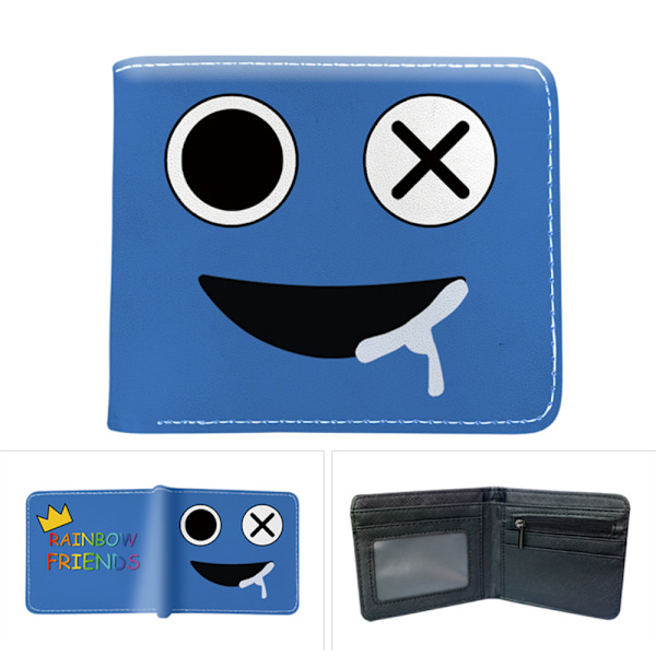 Rainbow Friends Wallet-Card Holder Coin Purse Roblox Game Wallet