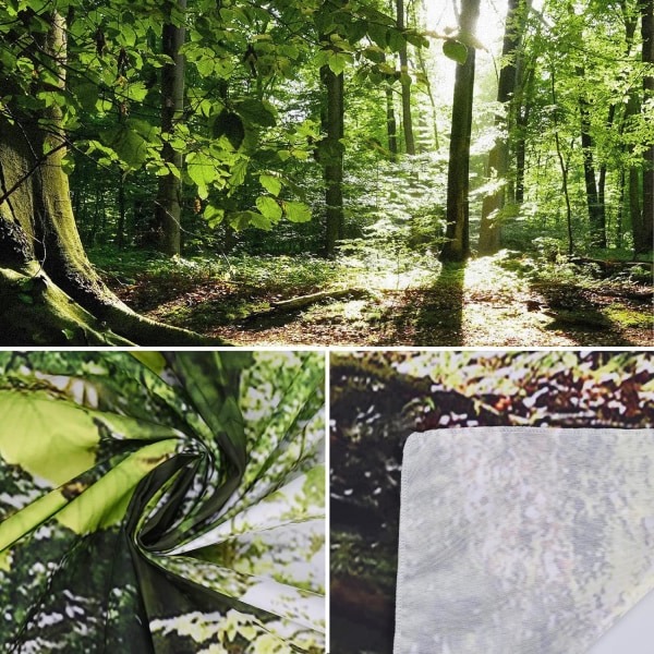 Tapeter 200 x 150cm Dekorativ skog, Naturlandskap för
