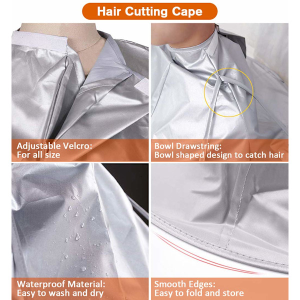 pcs Haircut Cape ja partaesiliina, Haircut Cape Hair Catcher