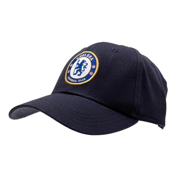 Chelsea FC Unisex cap för vuxna One Size Marinblå Navy One Size