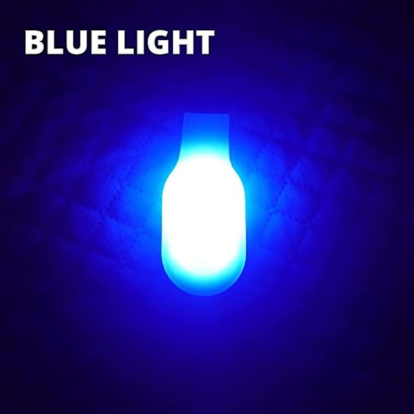 LED-kleslamper for sykepleiere med handsfree magnetklips, for turgåing, hundelufting, løping, leger Blue