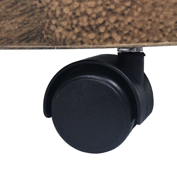 vidaXL Blomstervogner 6 stk. bronse 30 cm plast Brun brown