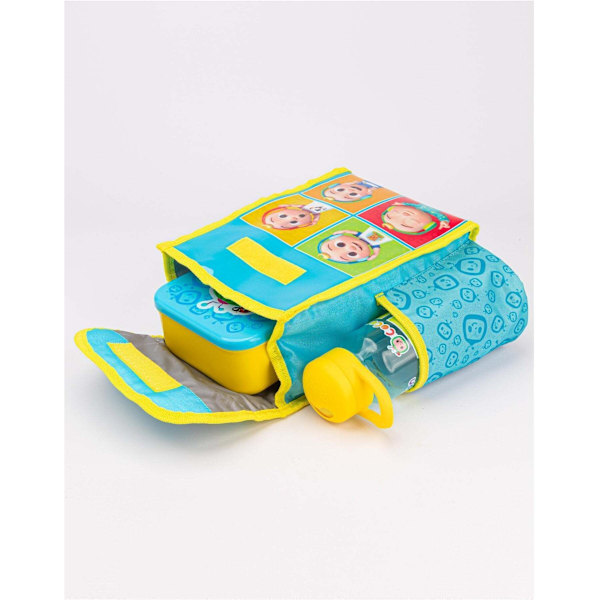 Cocomelon Barnkal Lunch Bag Set En Storlek Blå/Gul Blå/Gul Blue/Yellow One Size