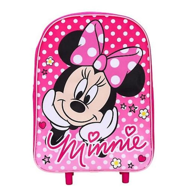 Disney barn/barn Minnie Mouse resväska Rosa Pink One Size