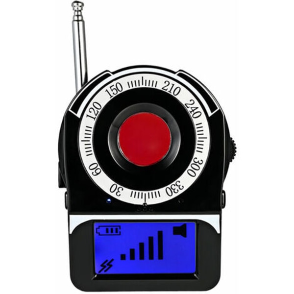 Multifunktionel RF trådløs signalradiodetektor 1MHz-6,5GHz kamera automatisk detekteringssporingsdetektor justerbar