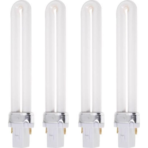 4 x 9W UV-rør for negler, erstatning for 36w UV-herdelampe