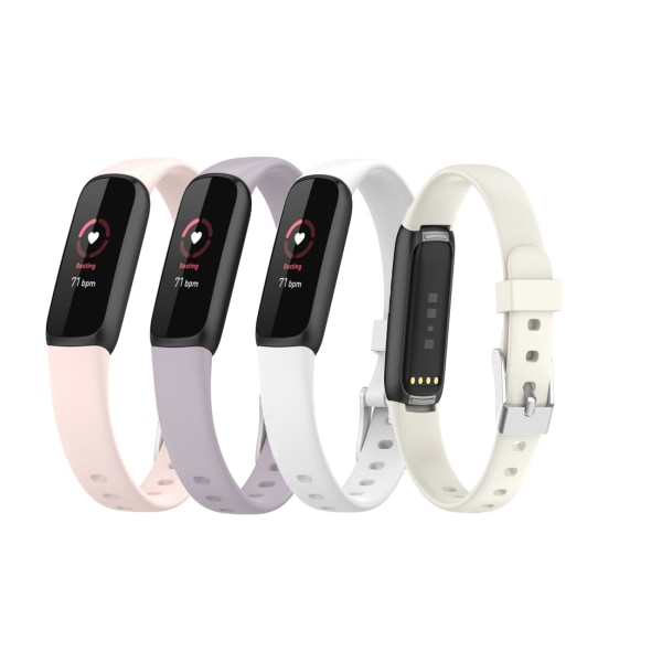 Fitbit Luxe Straps - 4-pack med mjuka silikonband