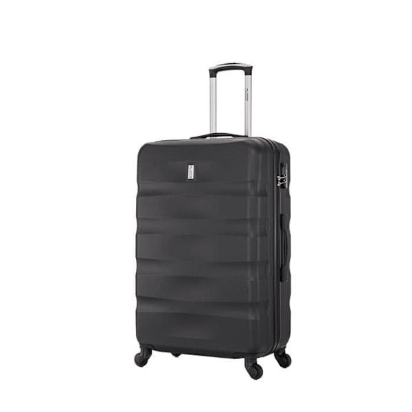 CELIMS FRANCE - 5 Kappaleen Aerowave Matkasetti | Matkakassit | Lukkosarja | Kevyt ja Kova | Musta Svart