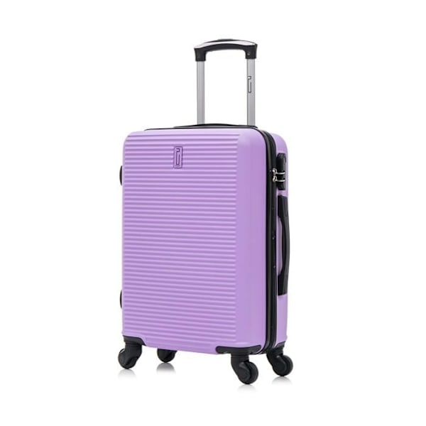 CELIMS FRANCE - Kabine Kuffert 55x35x25 Weekend | Kabine Kuffert EasyJet 55cm | ABS Kuffert | Indbygget Lås | Lilla Lila