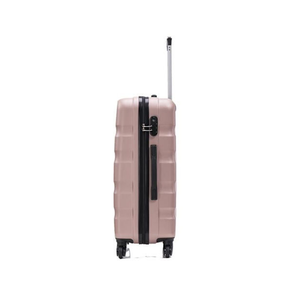 CELIMS FRANCE - Kuffert Kabine 55x35x25 Aerowave | ABS Kuffert | Indbygget Lås | Rose Gold Rosa