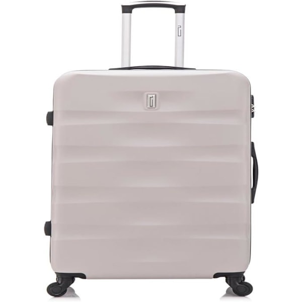 CELIMS FRANKRIKE - Mellanstor resväska 65cm Aerowave | ABS | 4 hjul 360° | Inbyggt lås | Grå Grå