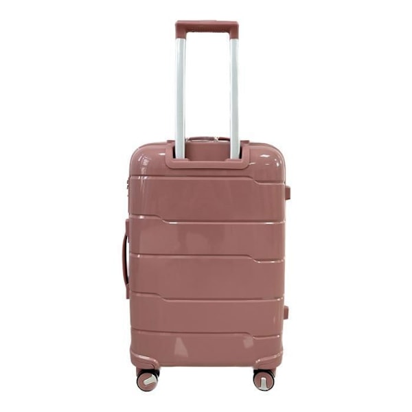 CELIMS FRANCE - Kabinväska 55x35x25 cm | Resväska i Polypropen | Lätt och Styv | TSA-lås | Rosa Rosa