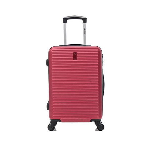 CELIMS RANSKA - Laukku Cabin 55x35x25 Viikonloppu | Laukku Cabin EasyJet 55cm | Laukku ABS | Integroitu Lukkosulake | Bordeaux Bordeaux