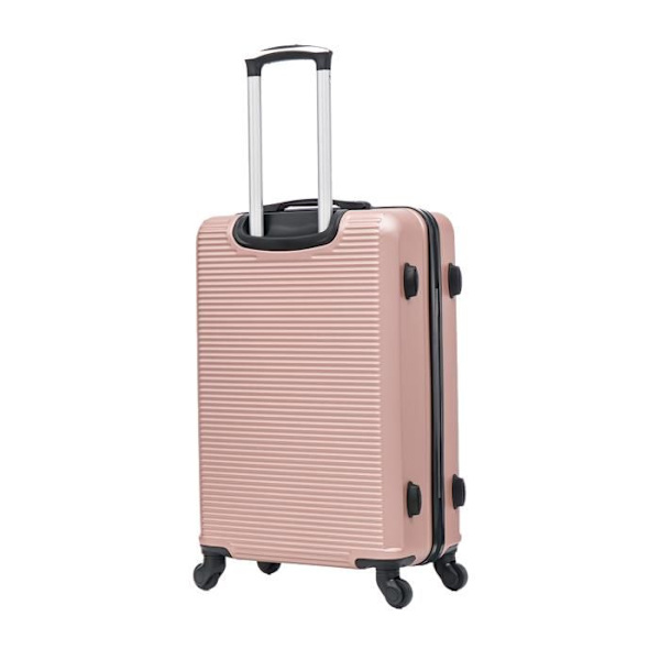 CELIMS FRANCE - Set med 3 Väskor | Väsksats | ABS | Roséguld Rosa