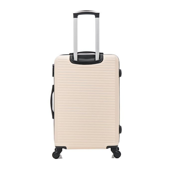 CELIMS FRANCE - Weekend Set med 3 Väskor | Kabinväska + Mellanstor Väska + Stor Väska | ABS | Beigefärgad Beige