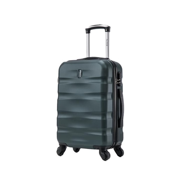 CELIMS FRANCE - Kabinväska 55x35x25 Aerowave | ABS-väska | Integrerat lås | Grön Grön