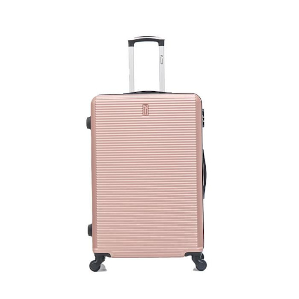 CELIMS FRANCE - Set med 3 Väskor | Väsksats | ABS | Roséguld Rosa