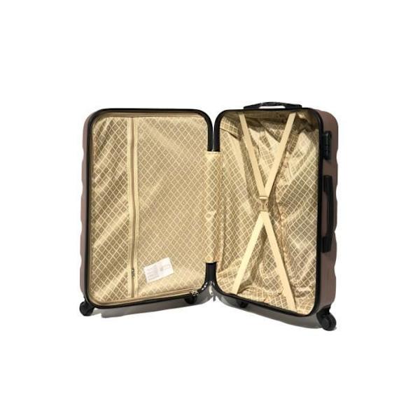 CELIMS - Medium Weekend Matkalaukku Setti Vanity / Toalettilaukku 35cm Jäykkä ja kevyt | Pitokoko 20kg 65cm | Ruusukulta Rose guld