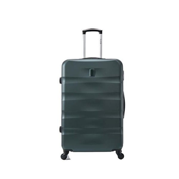 CELIMS FRANCE - Stor Kuffert Aerowave | Størrelse 23kg | 75cm | Indbygget Lås | ABS | Grøn Grön