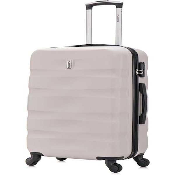 CELIMS FRANCE - Medium Size Kuffert 65cm Aerowave | ABS | 4 hjul 360° | Indbygget lås | Grå Grå