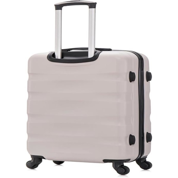 CELIMS FRANCE - Kabinväska 55x35x25 Easyjet med Vanity Aerowave | Kabinväska 55cm | ABS | Inbyggd lås | Grå Grå