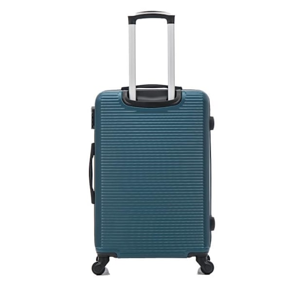 CELIMS FRANCE - Stort Weekend Kuffert 75cm | Indenrigskuffert 23kg | Indbygget Lås | ABS | Grøn Grön