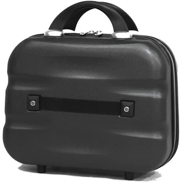 CELIMS - Matkalaukkusetti | Cabin Suitcase + Vanity Toiletry Bag 30cm Hyväksytty 100+ lentoyhtiöltä | 55x40x20 | Musta Grå