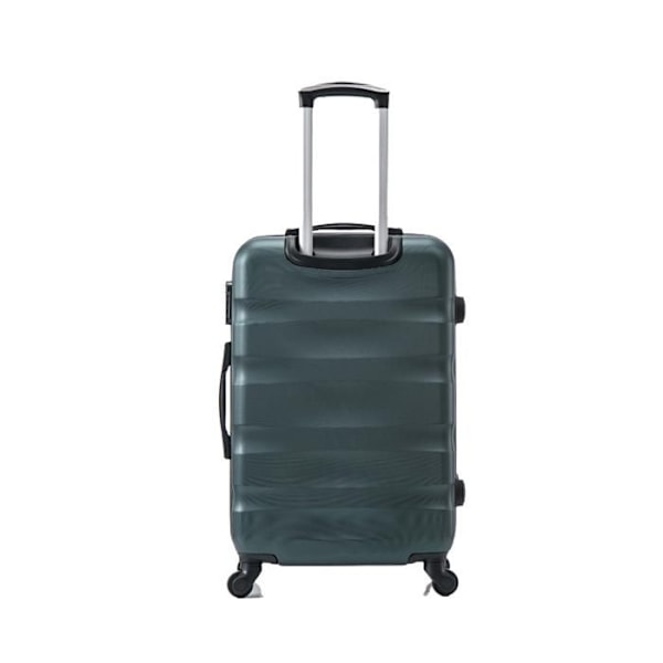 CELIMS FRANCE - Stor Kuffert Aerowave | Størrelse 23kg | 75cm | Indbygget Lås | ABS | Grøn Grön