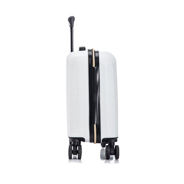 CELIMS FRANCE - Cabinväska 45x36x20 cm EasyJet | Modell 2025 Frihet | Kabinväska 45 cm | Lås | Vit Vit