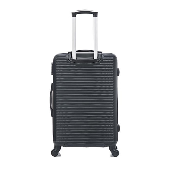 CELIMS RANSKA - Suuri Matkalaukku 75cm Viikonloppu | Matkalaukku 23kg | Integroitu Lukko | ABS | Musta Svart