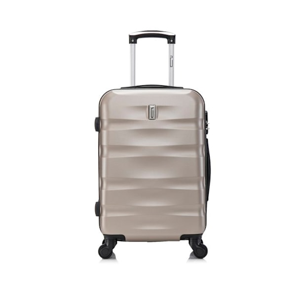 CELIMS FRANCE - Kabine Kuffert 55x35x25 Aerowave | ABS Kuffert | Inkluderet Lås | Champagne Champagne