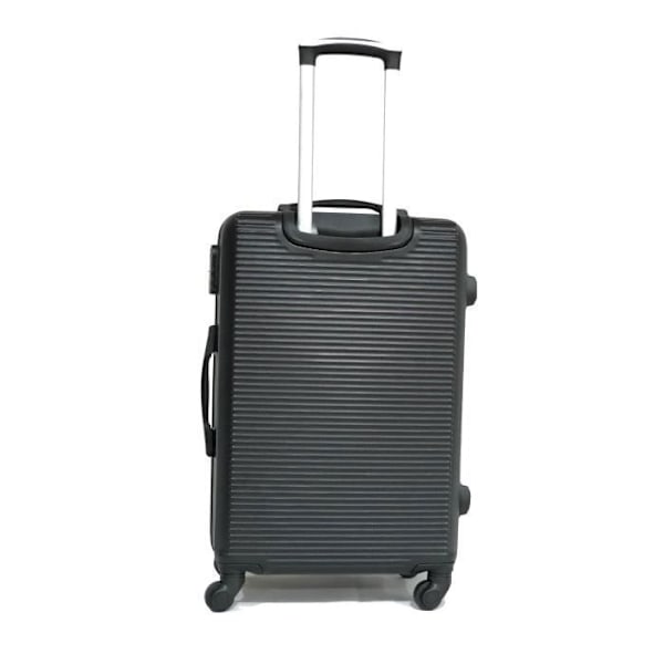 CELIMS FRANKRIG - Mellem Størrelse Kuffert 65cm Aerowave | ABS | 4 hjul 360° | Indbygget Lås | Sort Svart