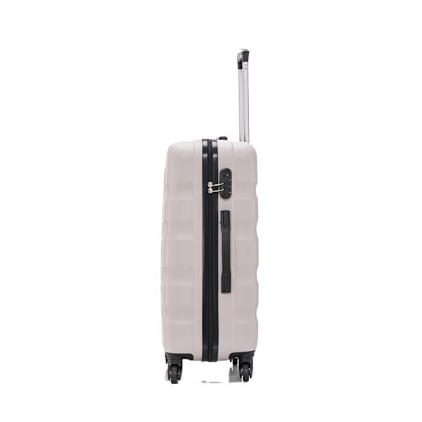 CELIMS RANSKA - Matkalaukku 55x35x25 Easyjet Vanity Aerowave | Matkalaukku 55cm | ABS | Integroitu Lukkosysteemi | Harmaa Grå