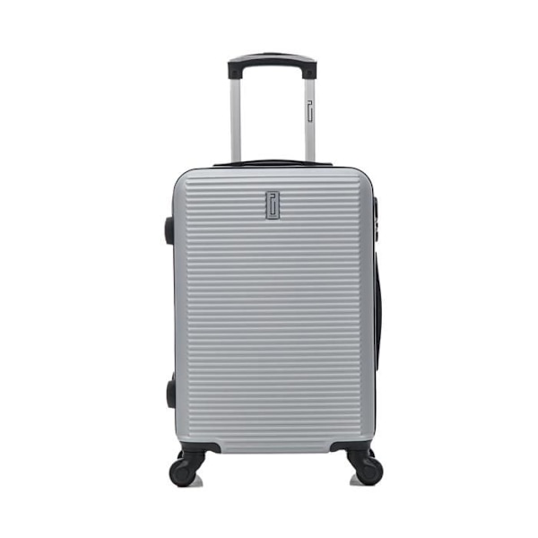 CELIMS FRANCE - Weekend Håndbagage 55x35x25 | EasyJet Håndbagage 55cm | ABS Kuffert | Indbygget Lås | Grå Grå