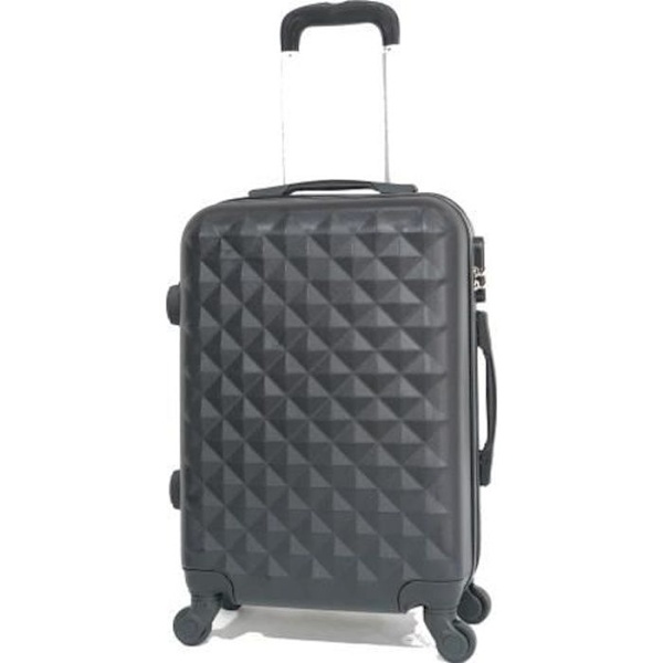 CELIMS FRANCE - Godkänd kabinväska Urban av 100+ flygbolag | Kabinväska 55x35x25 cm | Svart Svart
