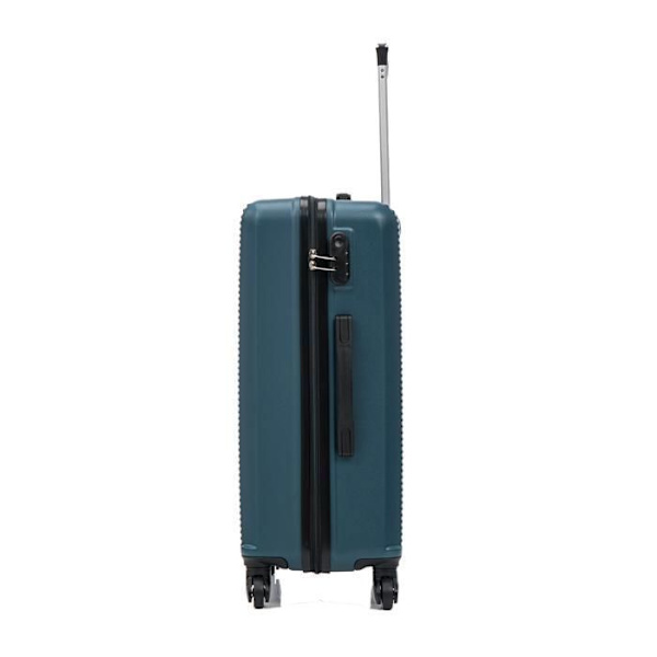 CELIMS RANSKA - Käsimatkatavara 55x35x25 Viikonloppu | Käsimatkatavara EasyJet 55cm | ABS-matkalaukku | Integroitu lukko | Vihreä Grön