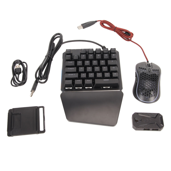 Kabelført tastatur musekonverter Combo Plug and Play tastatur museadapter Mobil spilkonverter til Android til Harmony