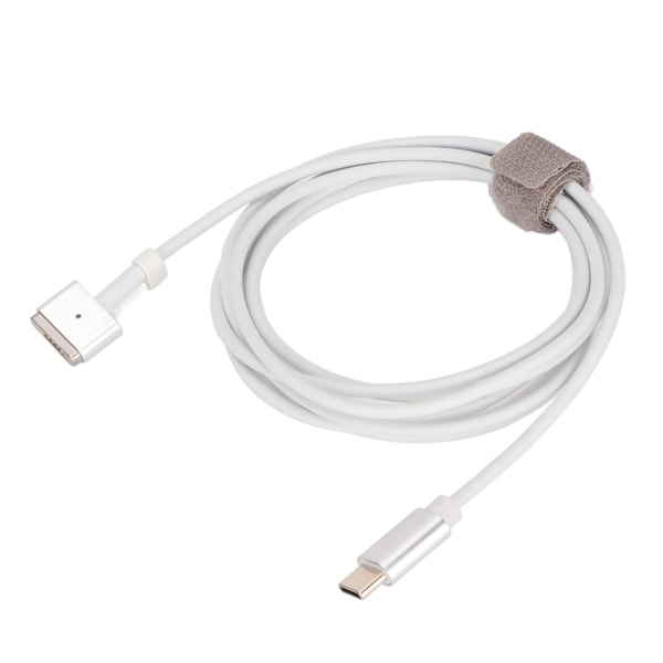 Type C - Magneettinen T -sovitin MacBookille, Type C -uros Magsafe 2:lle, 45W PD pikalataus, PVC-latauskaapeli, toinen sukupolvi