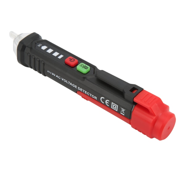 Elektrisk testpenna Multifunktion Intelligent Identifiering Låg strömförbrukning LED-ljus Kretsprovningspenna