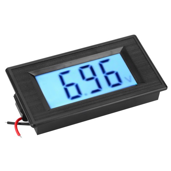 DDH-30L LCD Digital Display DC Voltmeter Spændingsmåler DC7.5V-19.99V