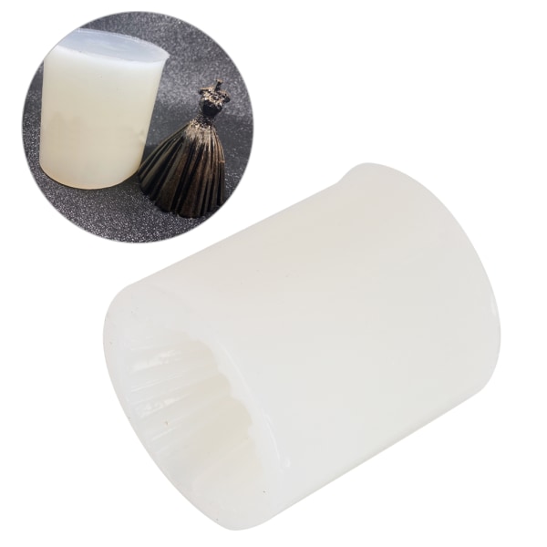 Silikonform DIY håndlaget verktøy Høytemperaturmotstandsspeil 3D for brudekjoledekor (type 2)