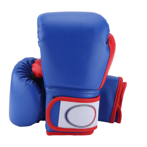 1 Par Boxningshandskar Punching Bag Träning Sparring Handskar för Pojkar och Flickor Blå
