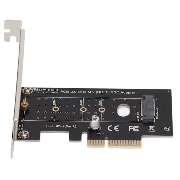 Hurtig NVME M.2 til PCIE3.0 X4-adapter - effektiv varmespredning for M.2 NVME SSD