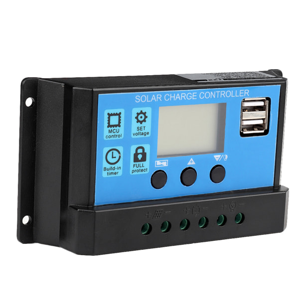 60A 12V 24V Auto Solar Charge Controller PWM Controller (60A)