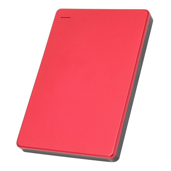 2.5in Röd Extern HDD 6Gbps Överföring Portabel Extern HDD Aluminiumlegering PCB USB3.0 Hårddisk för Windows för OS X 160GB